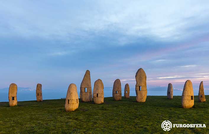 A Coruña, Galicia en furgoneta