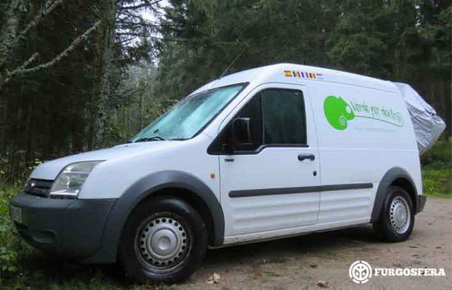 La furgo de Pensando en Verde