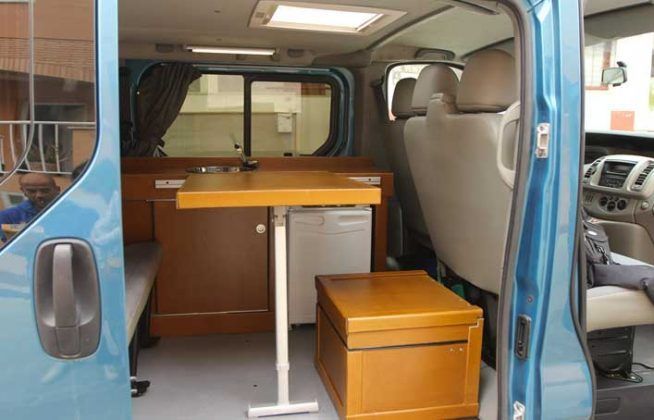 mesa 2 camperizar la furgo