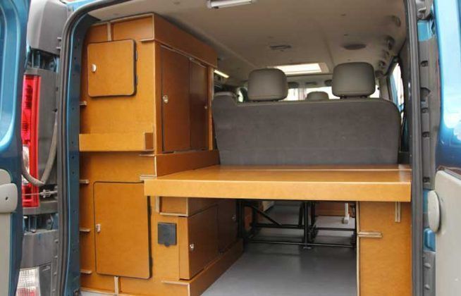 cama camperizar la furgo