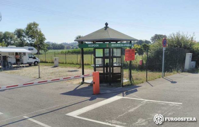 &Aacute;rea de autocaravanas de Somo