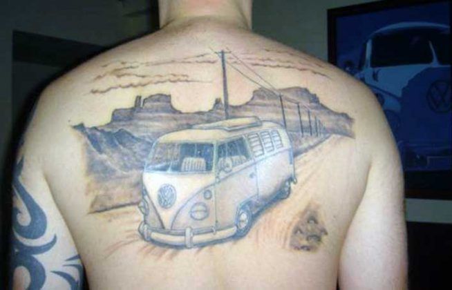 tatuajes de furgos