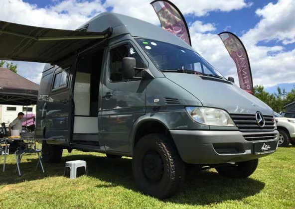 Camperizaci&oacute;n de Mercedes Sprinter 4x4