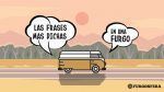 las frases más dichas en una furgo