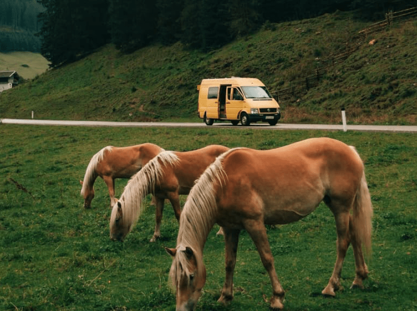 Viajar con la furgo, pros y contras