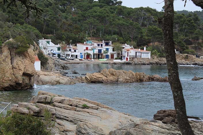 Cala Salaguer en la Costa Brava