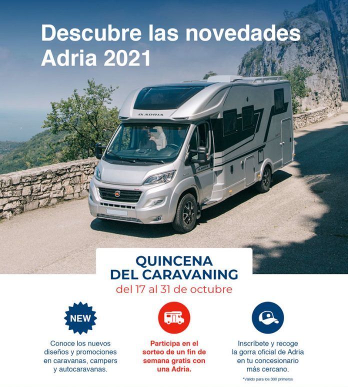 Adria sortea un fin de semana gratis en una de sus furgos - Furgosfera