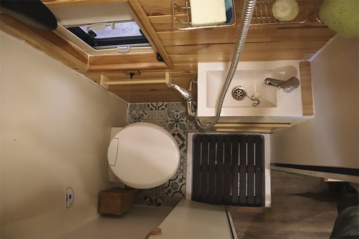 Baño en la camper, ¿sí o o?