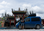 Por la carretera en Borneo