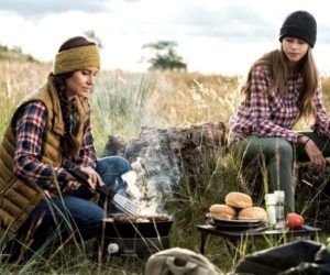Barbacoa furgoneta camper