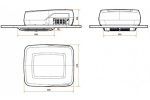 PleinAircon 12V Aire acondicionado furgonetas camper – Medidas
