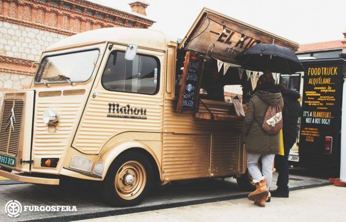 Food truck en la calle